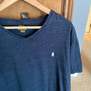 Polo by Ralph Lauren Men's Dark Blue Tee